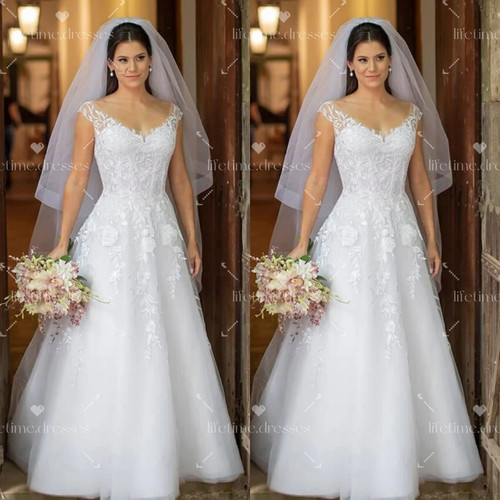 British dreamy wedding - british, dresses