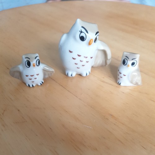 Wade whimsies owl family - wade,