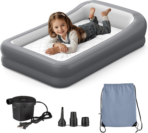 Inflatable toddler travel bed - toddler,
