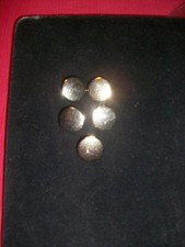 Brass Blazer Buttons 20mm X 5