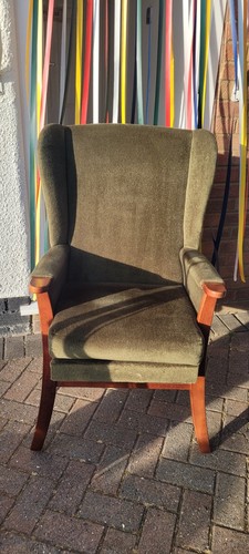 Wing back chair armchair easy - chair,