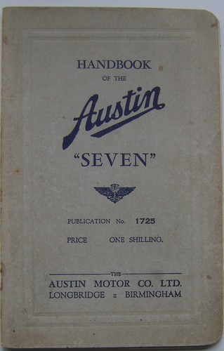 Austin seven original - seven, 7