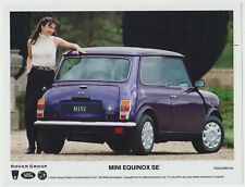 Mini Equinox SE 1996 original b/w Press Photograph No. 742