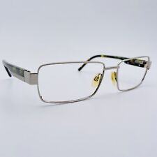 JASPER CONRAN eyeglasses SILVER RECTANGULAR glasses frame MOD: RUBBED AWAY
