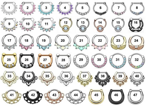 Septum clicker nose daith - nose,