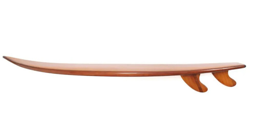 Cedar half surfboard - half, wall