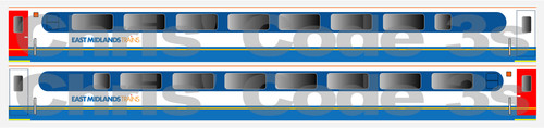 Adhesive vinyl coach decal - vinyl, oo