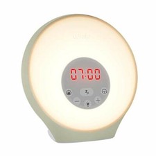 Sunrise Natural Wake-up Alarm Clock (Sunset Sleep Feature, Sounds & Mood light)