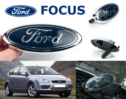 Ford focus front grille emblem - front,