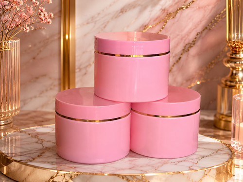 300ml luxury pink cosmetic - luxury,
