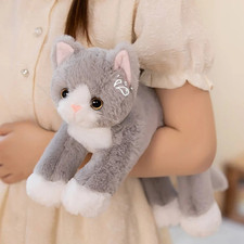 NEW Cute Realistic Kitten Plush – Soft Stuffed Toy Cat 53cm – Gift Kids