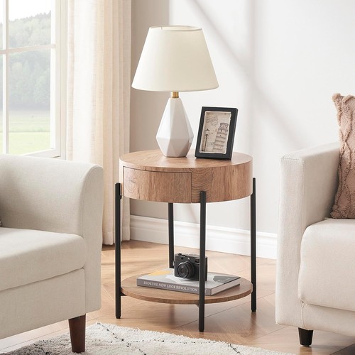Round coffee table with - coffee,