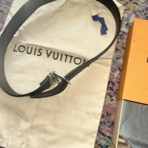 Louis vuitton belt - belt, black