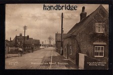 Stutton, Manningtree Road - south of Ipswich - printed postcard