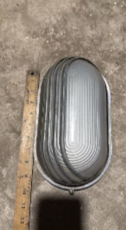 Salvaged aluminium ceiling - aluminium,