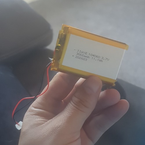 Lithium polymer battery - 3.7v,