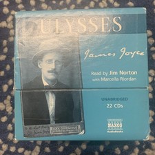 James Joyce Ulysses Unabridged Compact Disc 22 CD Audiobook Box Set