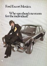 FORD ESCORT MEXICO MK.1, BROCHURE.