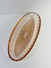 Depression Glass Relish Tray