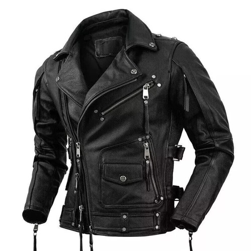 Retro vintage cowhide - cowhide, black