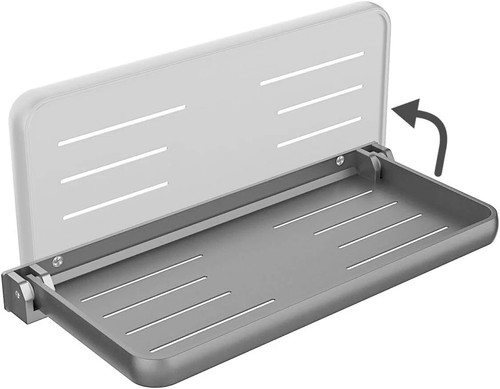 Aluminum foldable shelf - foldable, shelf-