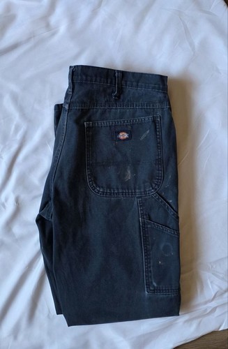 Dickies carpenter pants - pants, faded