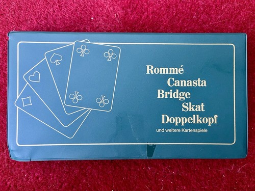 German set playing cards - german, romme