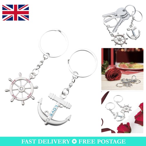 Romantic silver keyring set - silver,