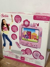 NEW in BOX! BARBIE BLOOM TUBE TV - 2006 Mattel, Emerson w Digital Tuner