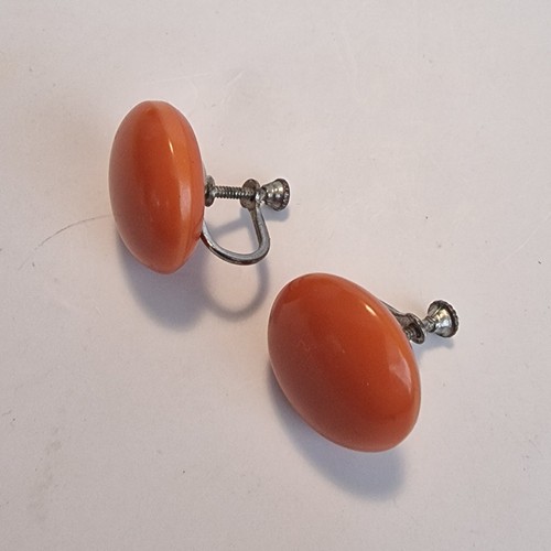 Vintage 1970s orange ceramic - vintage,