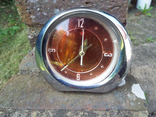 Retro space age alarm clock - age,