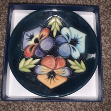 Moorcroft 2005 Collectors' Club Triple Choice Coaster 780/4 shape