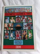 Vintage Olympic Games 1992 Barcelona. Souvenir Guide