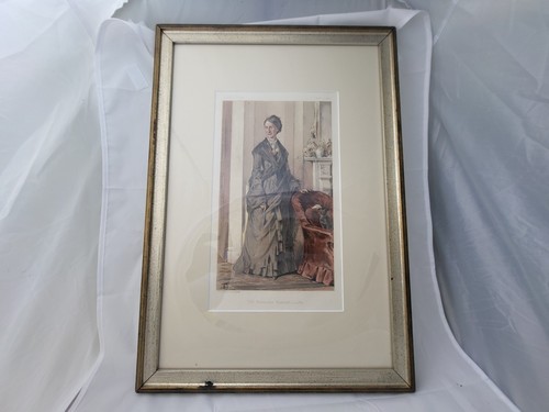 Vanity fair print - fair, (framed)