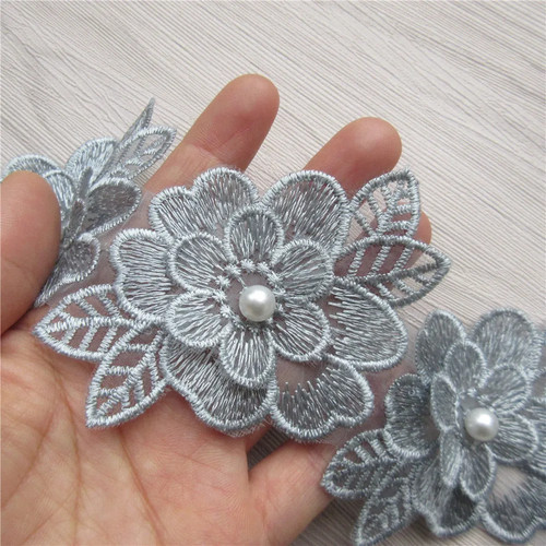 10x gold pearl flower - gold,