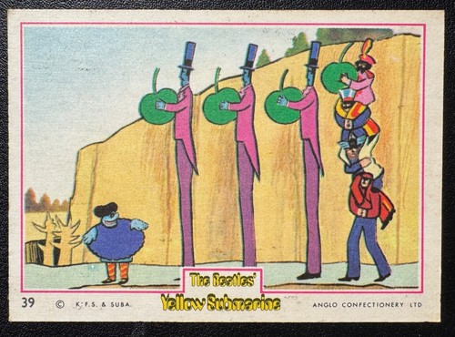 1968 beatles yellow submarine - beatles,