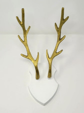 Wall mounted deer buck antlers - wall, deer/buck