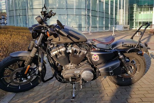 Alligator motorcycle bobber - alligator,