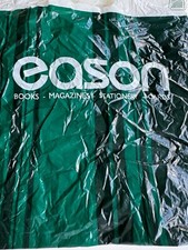 EASONS  PLASTIC store carrier BAG  used once...Collectable