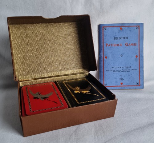 1933 vintage patience card - 1933,