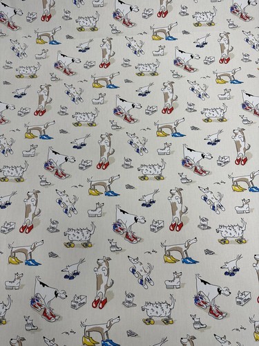 Sanderson fabric dogs clogs - sanderson, in