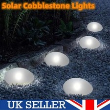 Cobblestone Shaped Solar Stone
