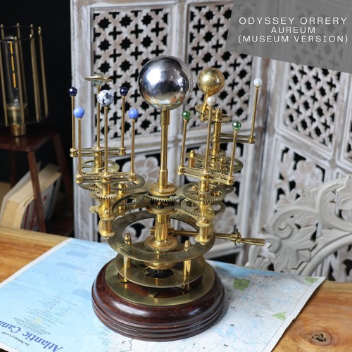 Deluxe brass orrery solar - deluxe,