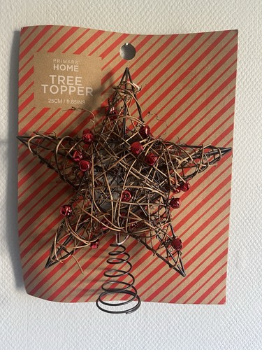 New christmas star wood tree - star,