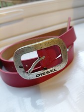Diesel Women's Belt Model Mina 2, Size 85/34, 100% Cow Leather, RRP£49