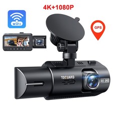 TOGUARD 4K WiFi GPS Dual Lens