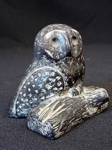 Inuit hand carved - hand, soapstone