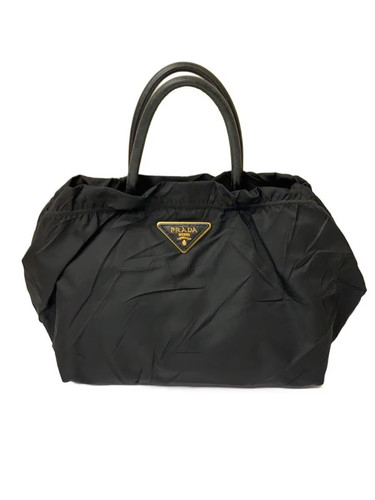 Prada tote bag nylon blk - prada,