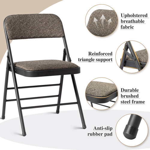 Folding chairs black - chairs,