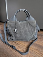 Clark's Talara Leather Handbag Grey Shoulder Strap  New No Tags